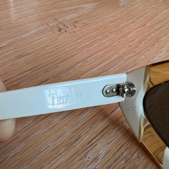 Trifari vintage RARE 1960's Op art sunglasses - Picture 9 of 9